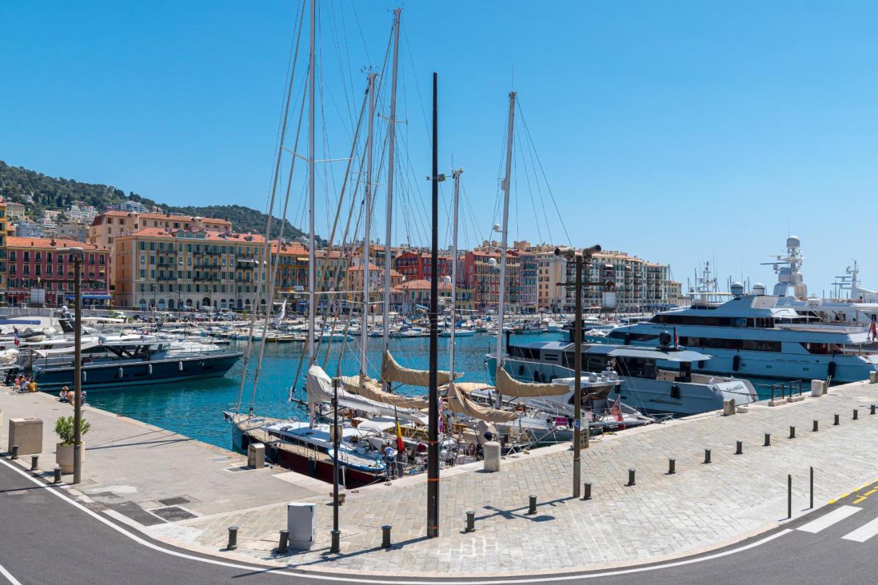 ニース3 Fodere - Magnifique 2 Pieces - Quartier Du Port - Dernier Etageアパートメント エクステリア 写真